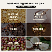 SHORT DATED Collagen Protein Bars - Choc Peanut
