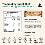 SHORT DATED Collagen Protein Bars - Choc Peanut