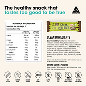Collagen Protein Bars - Choc Pistachio