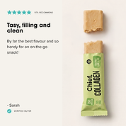 Collagen Protein Bars - Coconut Lime Slice