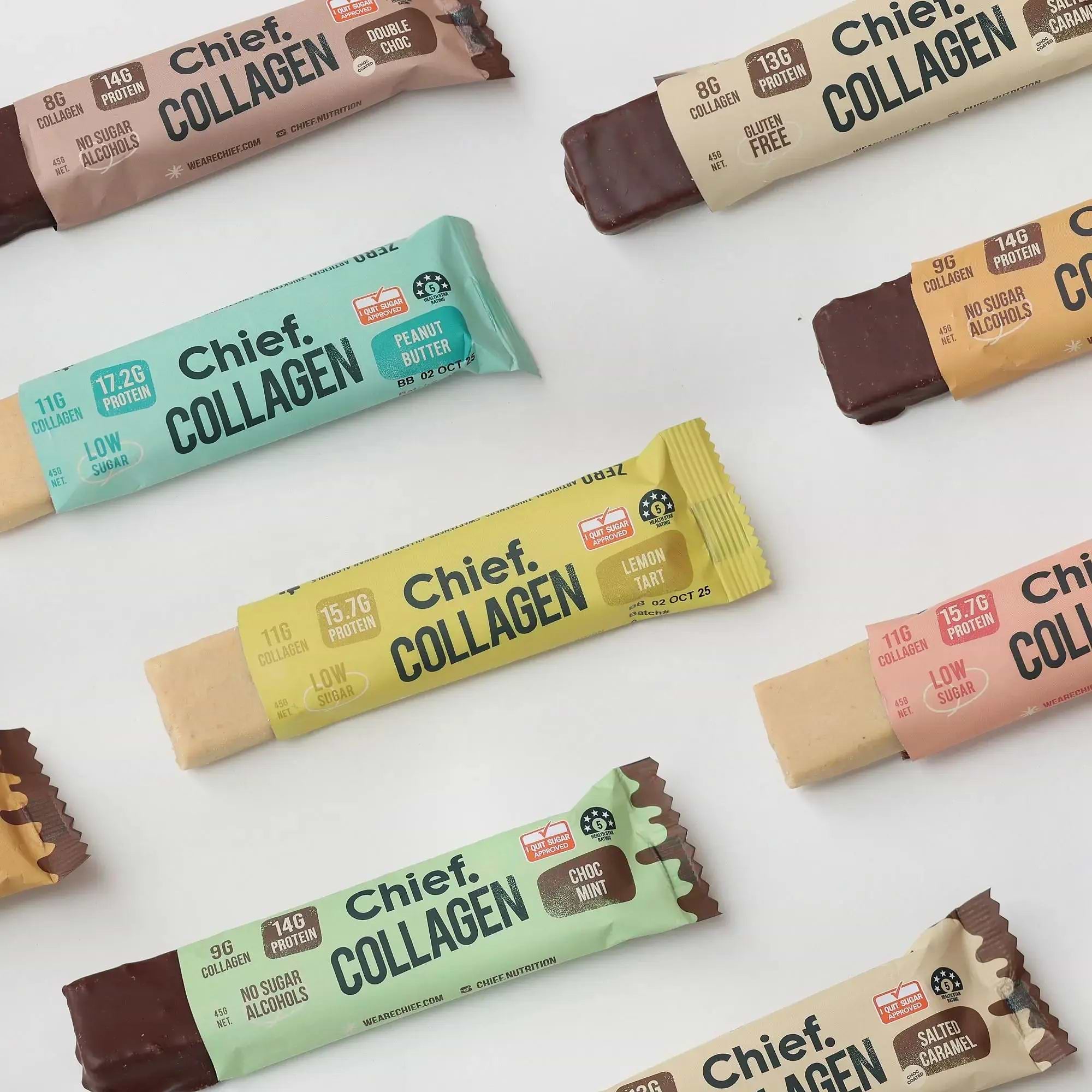 Collagen Protein Bars - Sample Pack