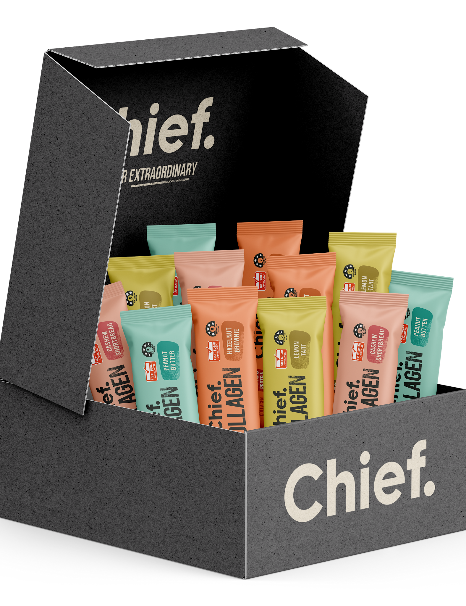Collagen Protein Bars - Mixed Box