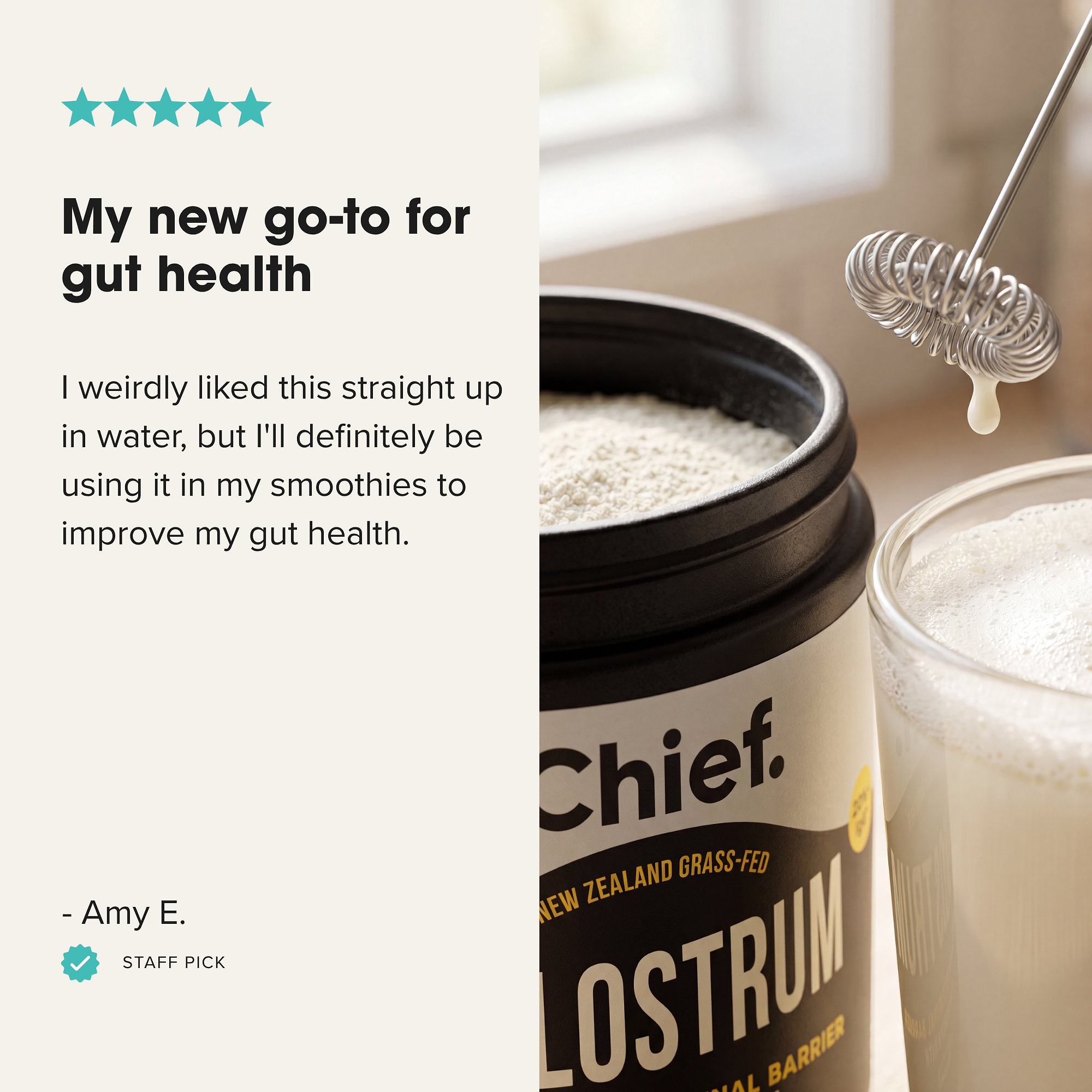 Gut Health Colostrum Powder 90g
