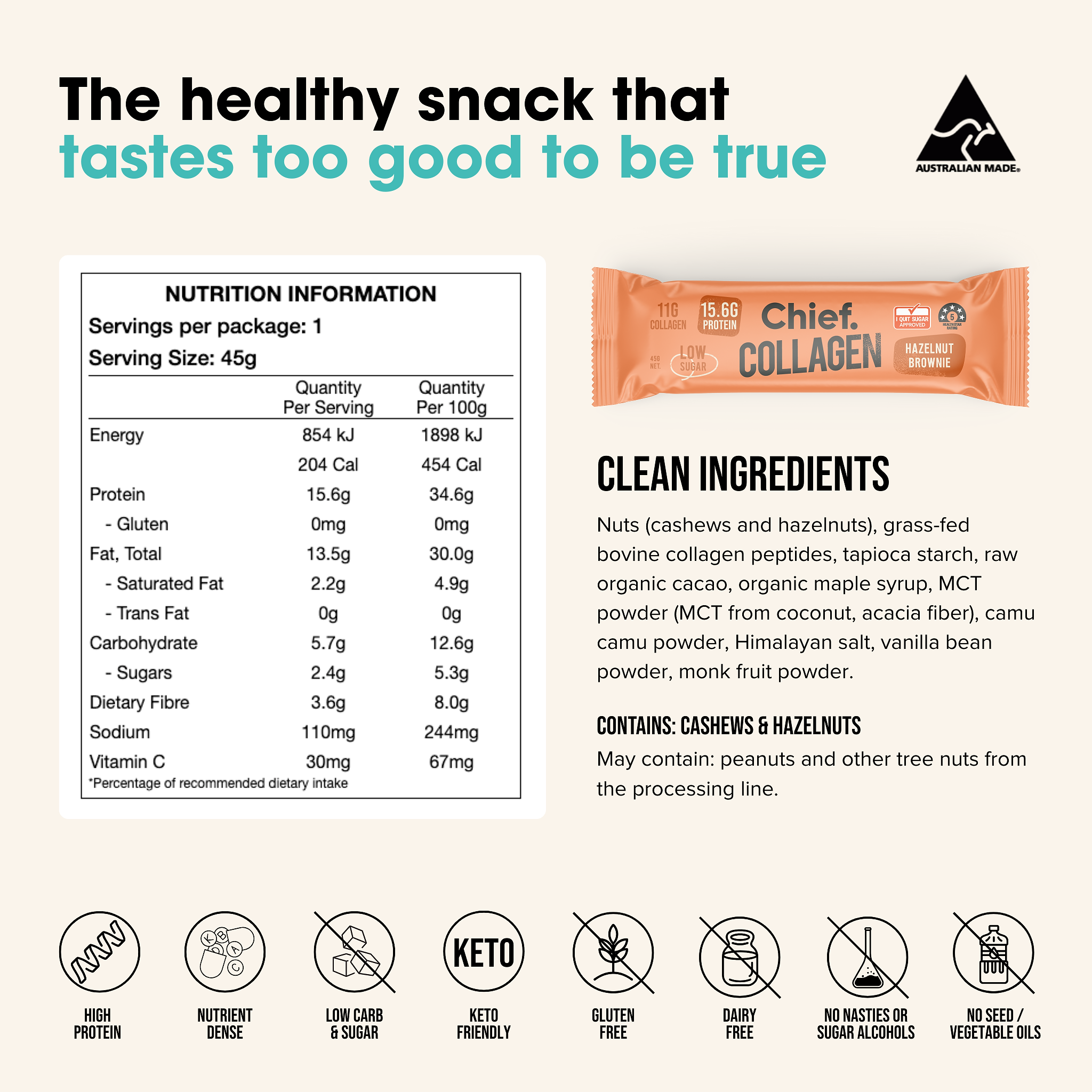 Collagen Protein Bars - Sample Pack