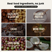Collagen Protein Bar - Hazelnut Brownie