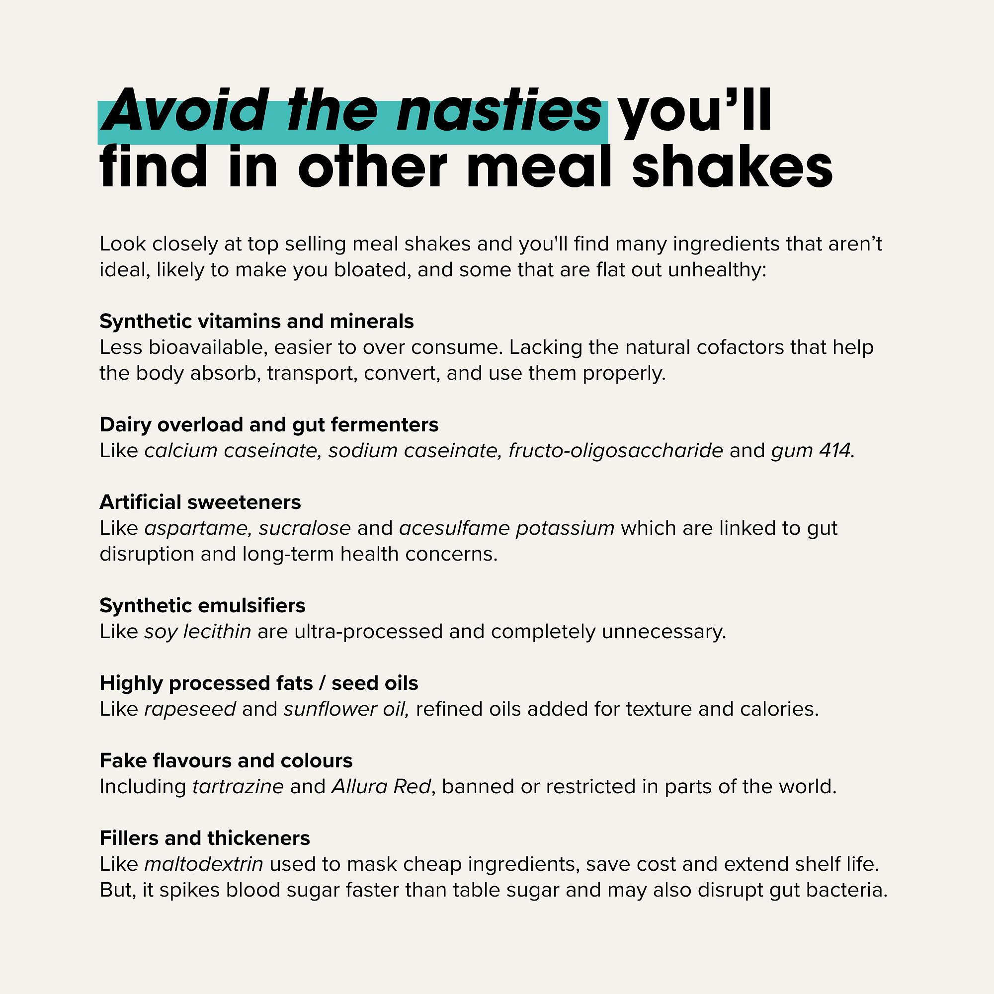Meal Shake - Dark Chocolate