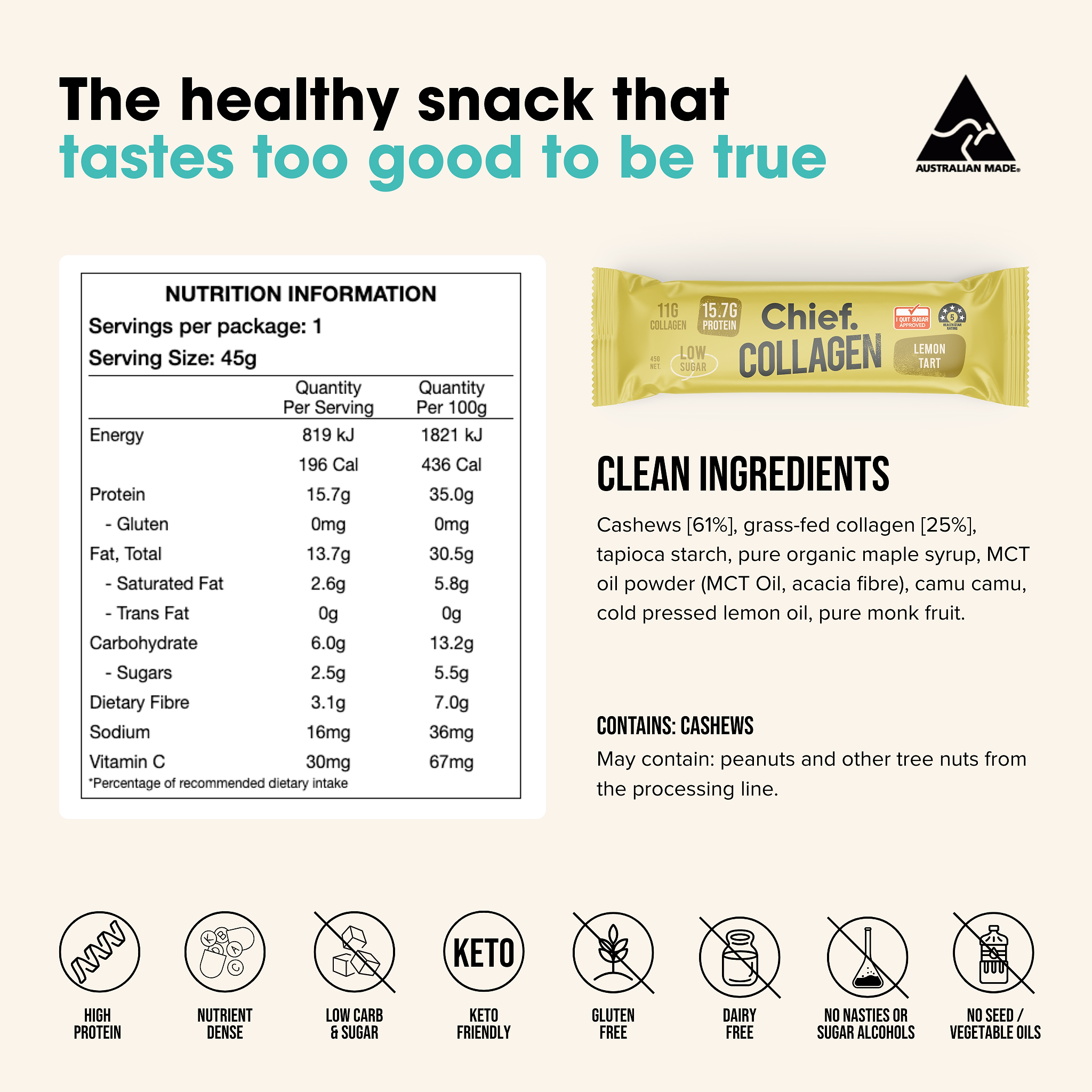 Collagen Protein Bars - Mixed Box