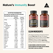 Organic Beef Liver, Heart & Kidney (Immunity)