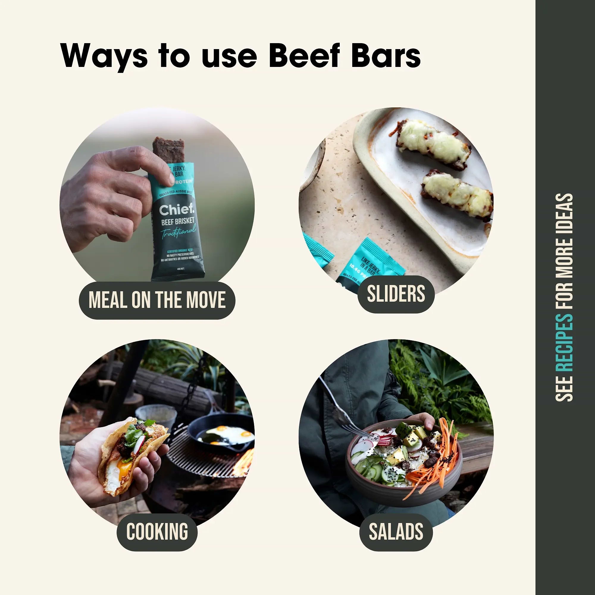 Organic Beef Bars - Sample Pack