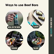 Organic Beef Bars - Mixed Box