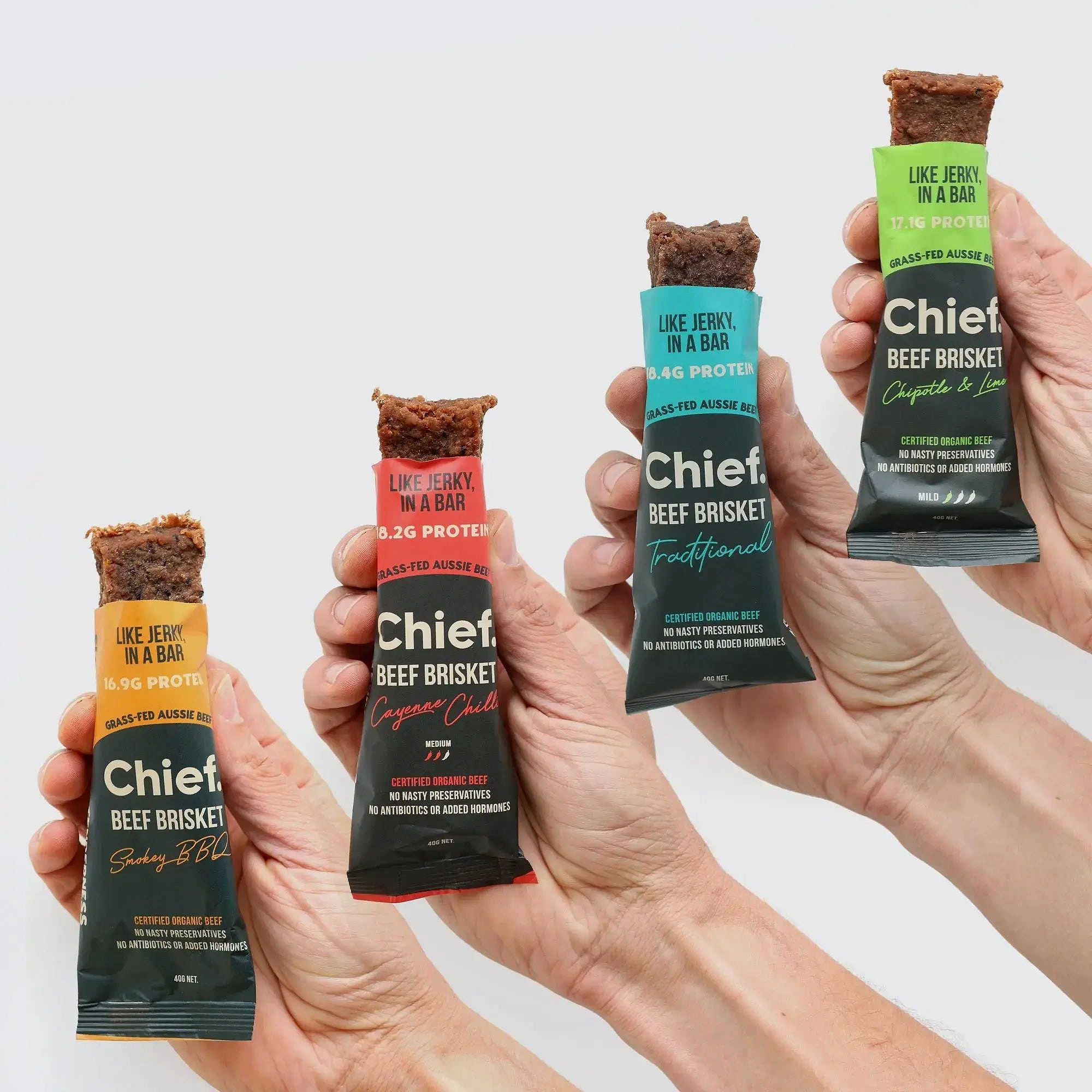 Organic Beef Bars - Sample Pack