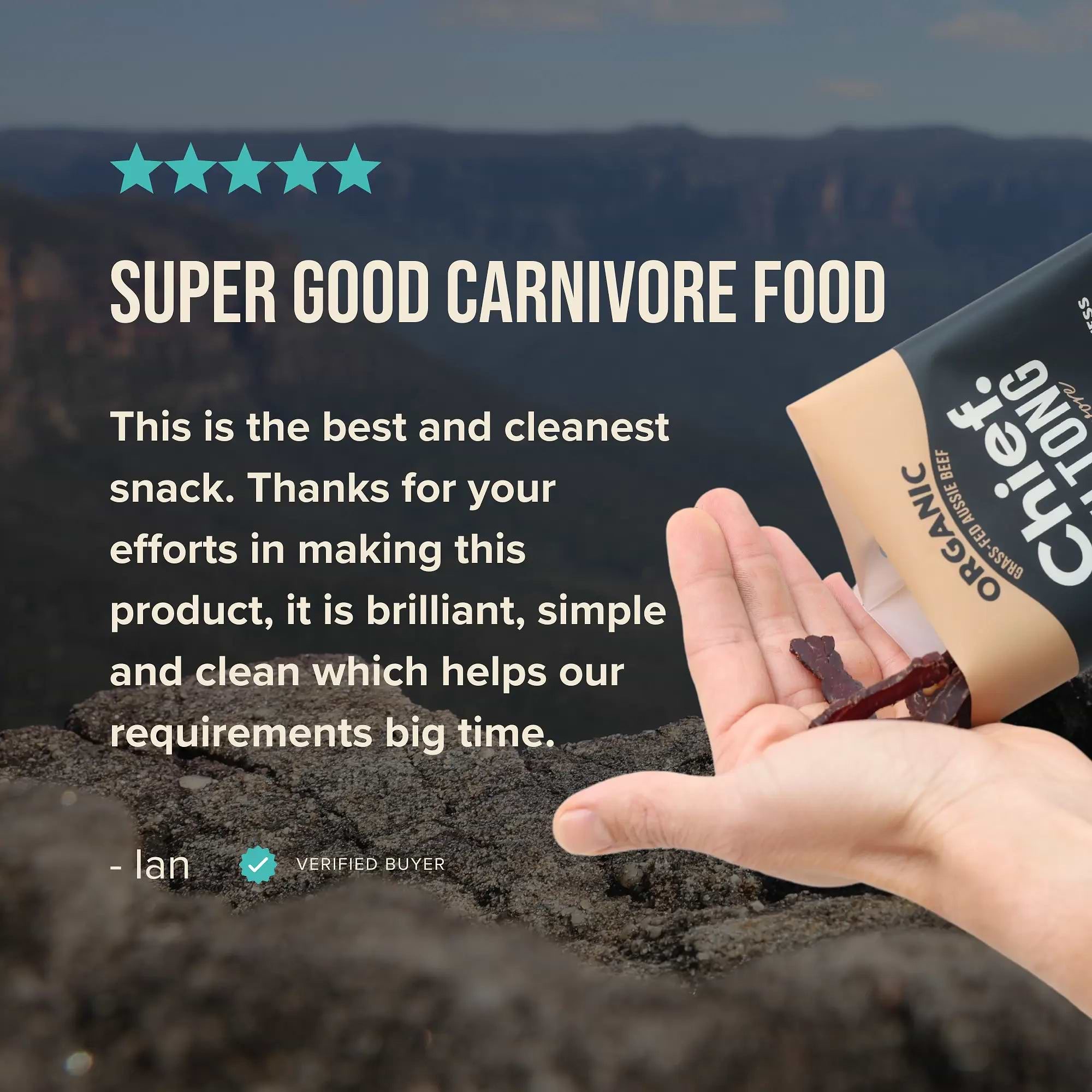 Organic Biltong - Carnivore