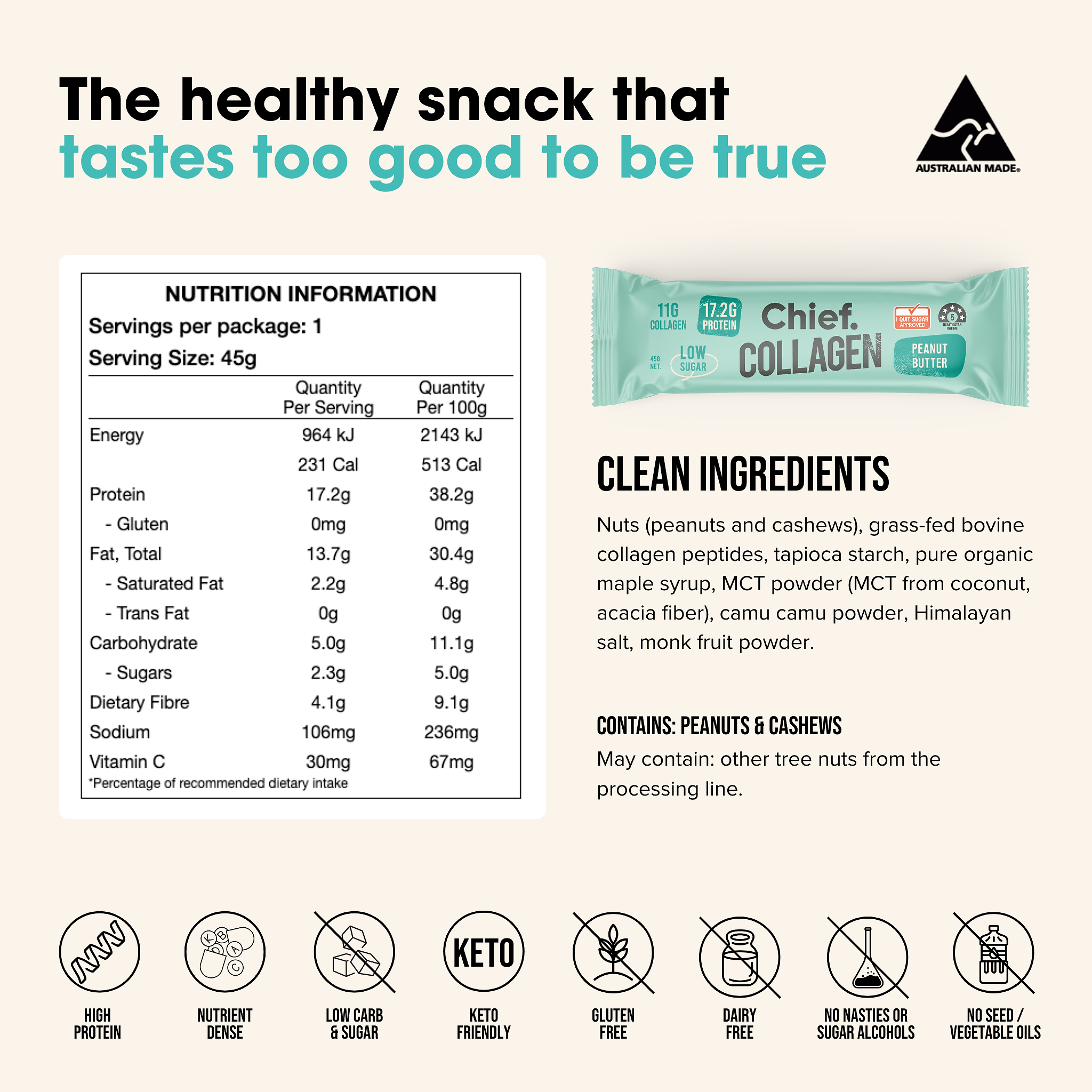 Collagen Protein Bars - Sample Pack
