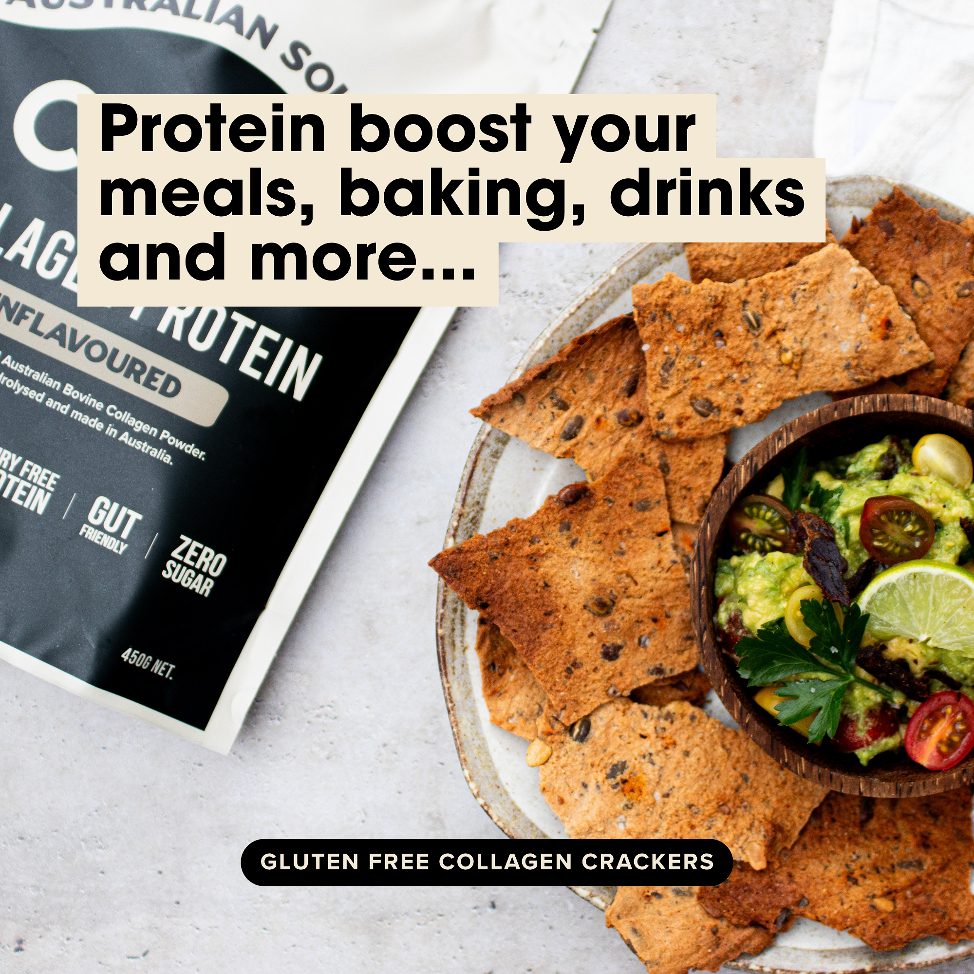 Grass-fed Collagen Protein Powder - Unflavoured 300g