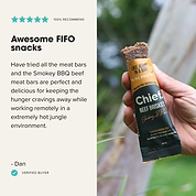 Organic Beef Bars - Value Pack