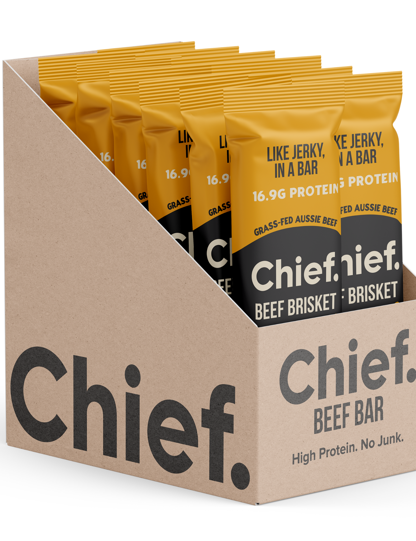 Organic Beef Bars - Smokey BBQ