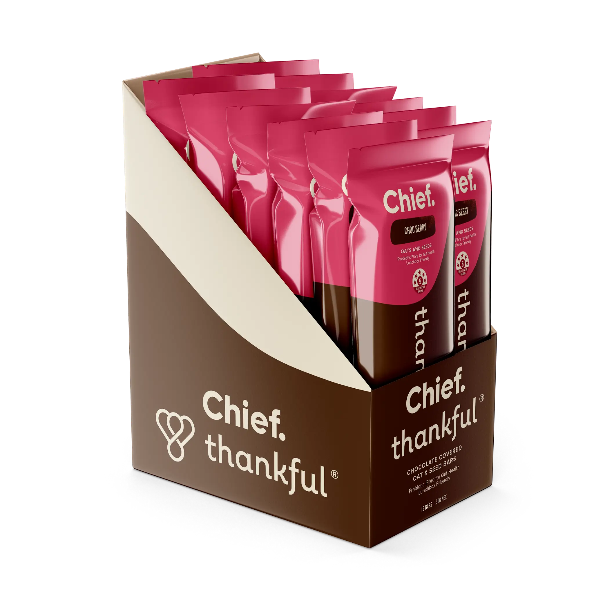 Thankful Bars - Choc Berry