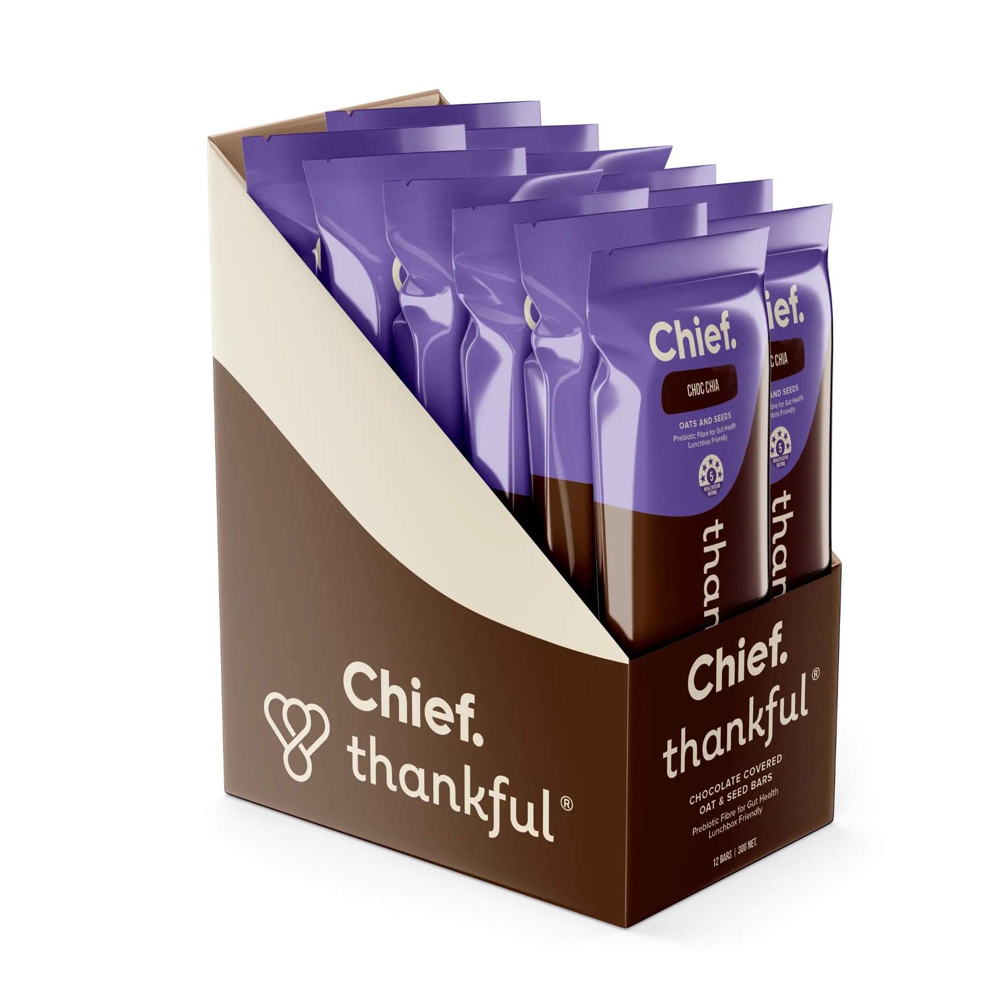 Thankful Bars - Choc Chia