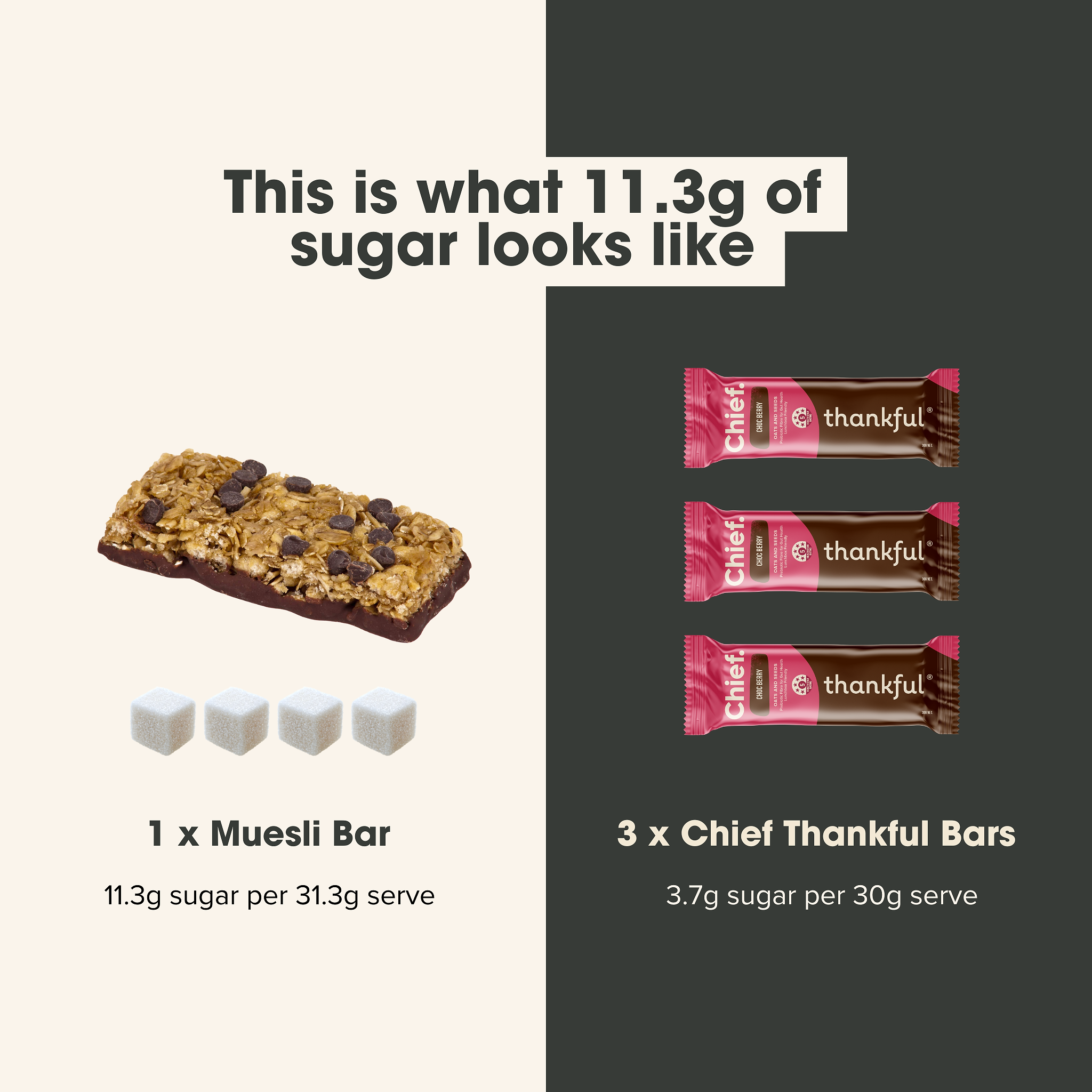 Thankful Bars - Choc Berry