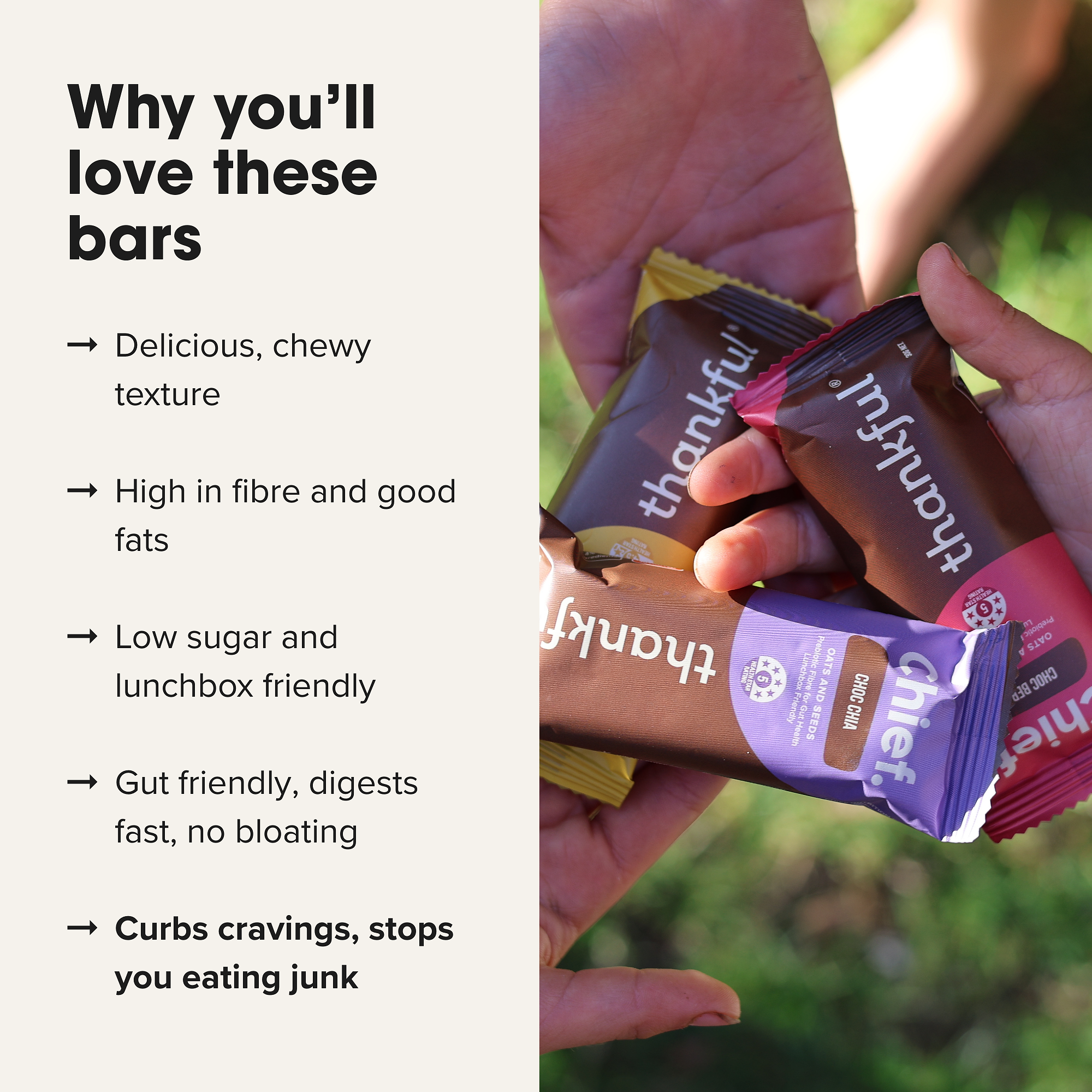 Thankful Bars - Choc Lemon Coconut