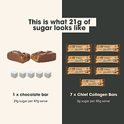 SHORT DATED Collagen Protein Bars - Choc Peanut