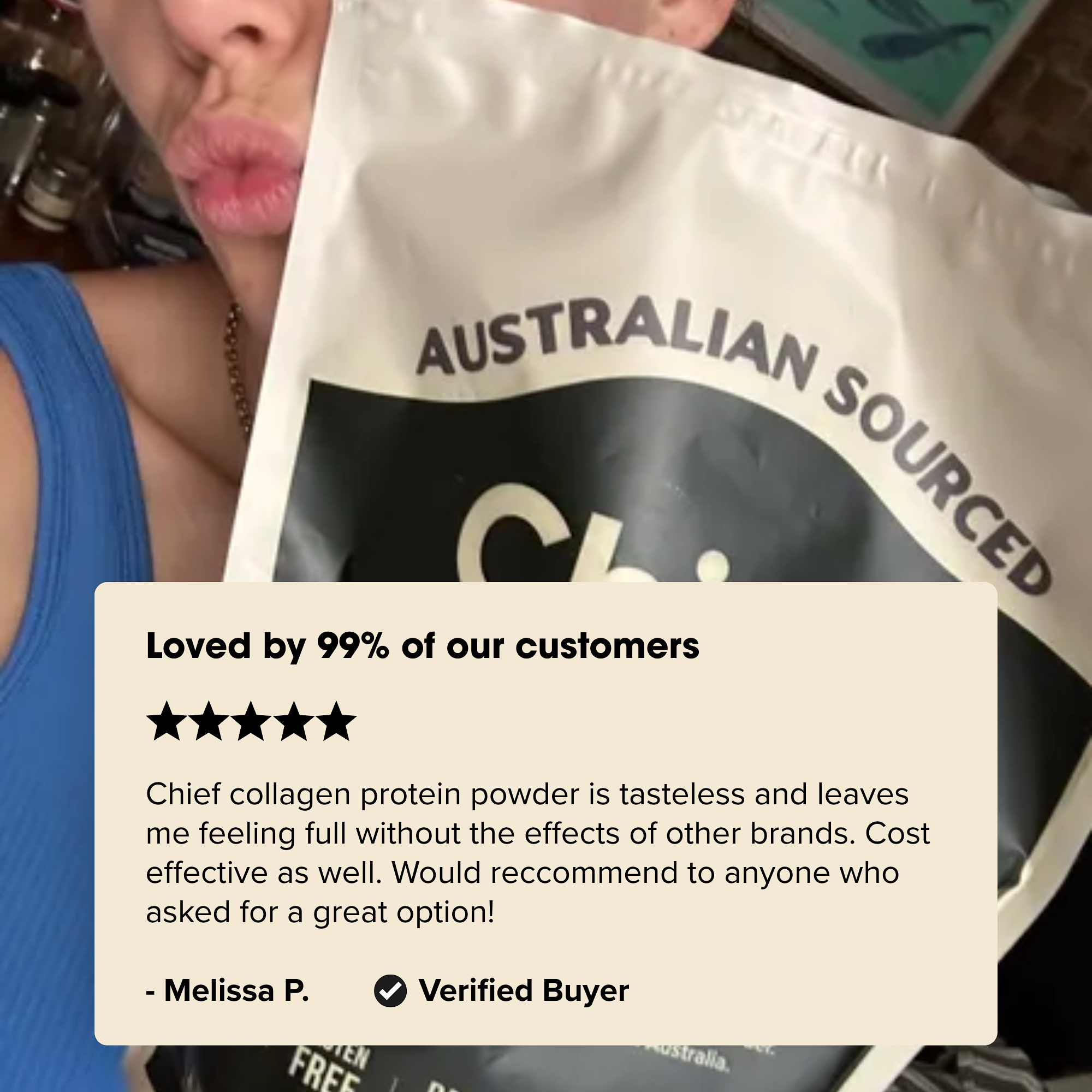 Grass-fed Collagen Protein Powder - Unflavoured 300g