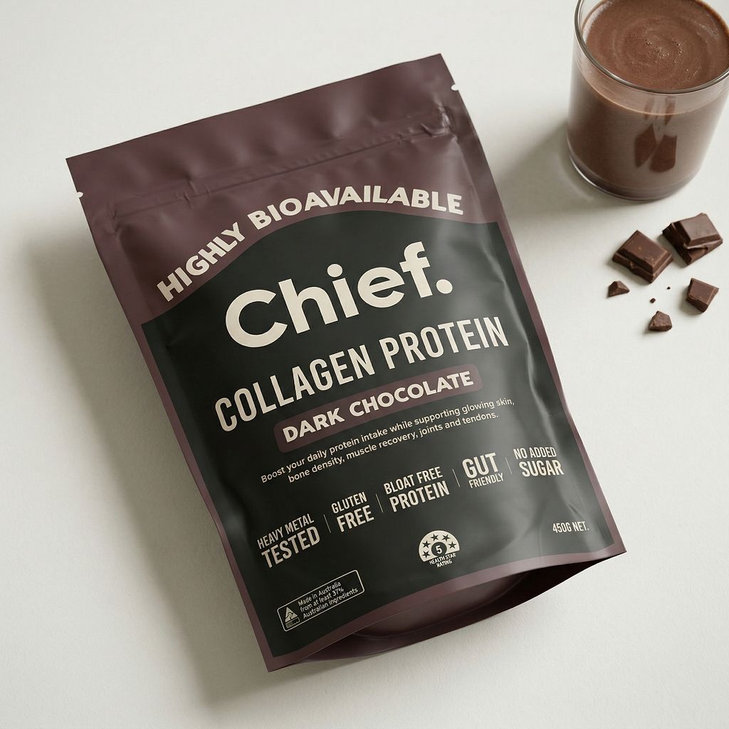 SHORT DATED Collagen Protein Powder - Dark Chocolate