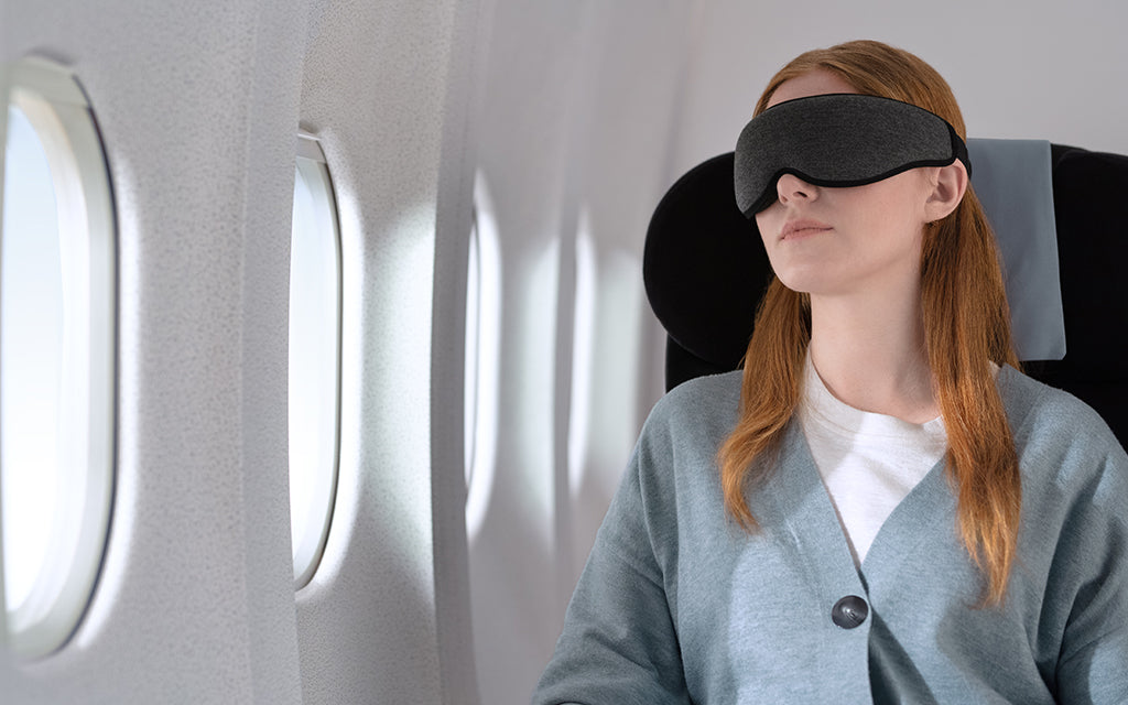Eye Mask on a plane