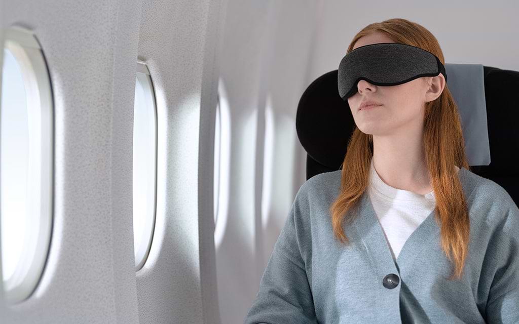 Eye Mask on a plane