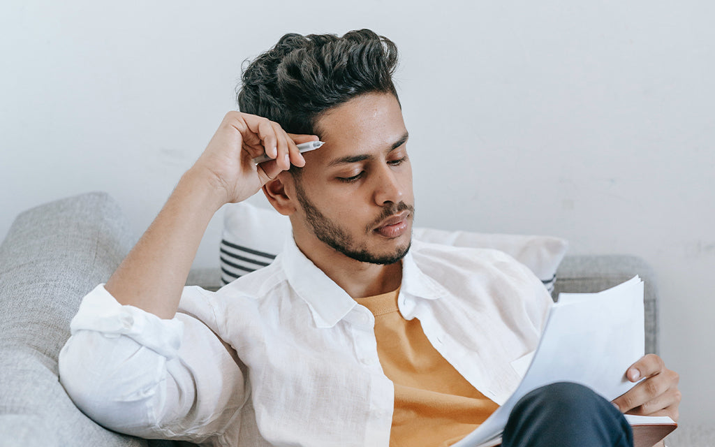 Man reading