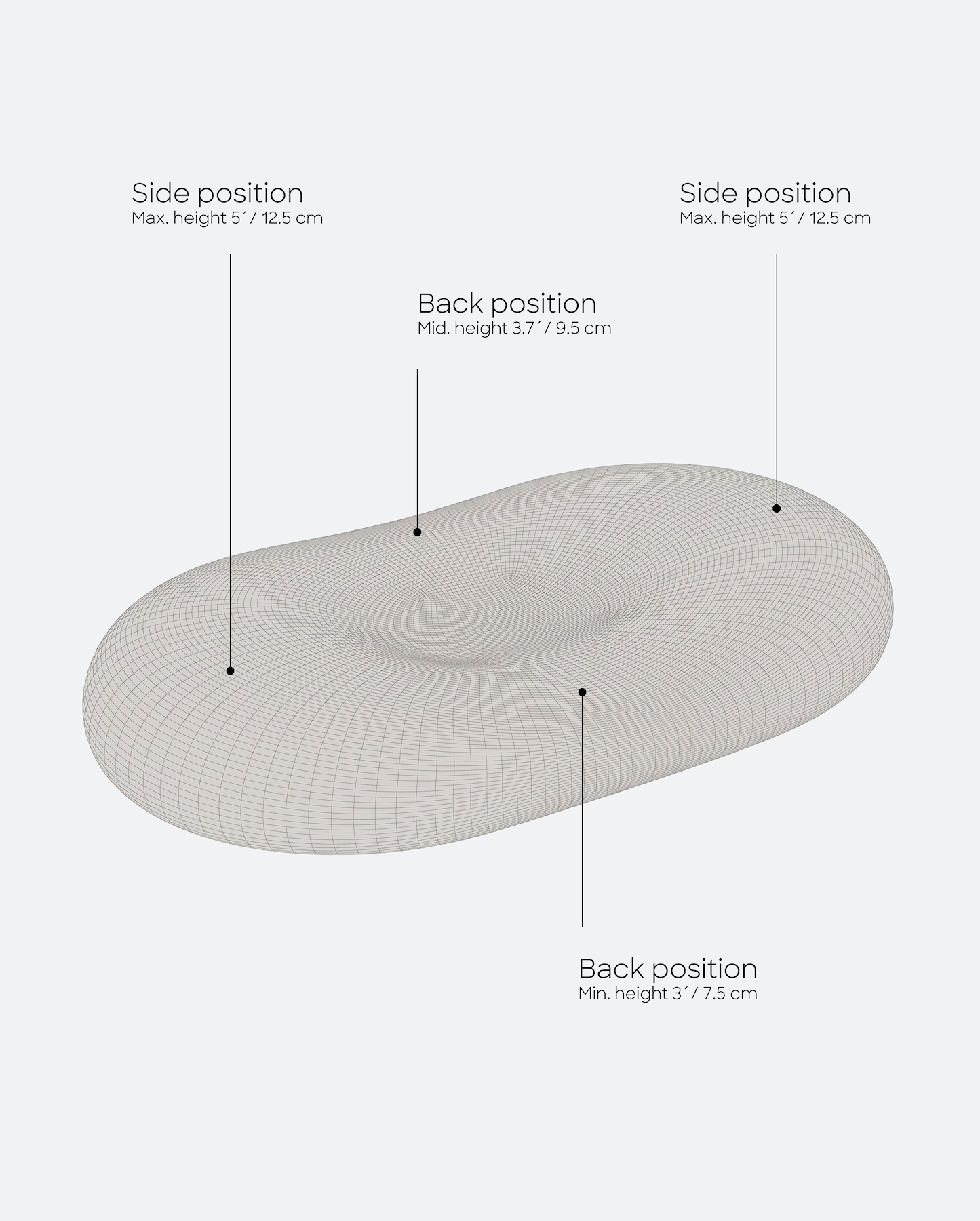 Memory Foam Bed Pillow