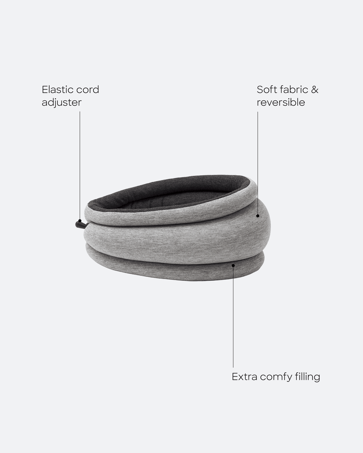 Light Versatile Pillow - Ostrichpillow