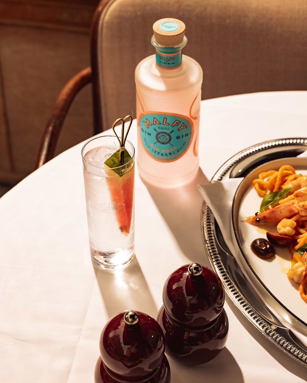 Addison Ross x Nipotina La Lunga Estate dining terrace in London