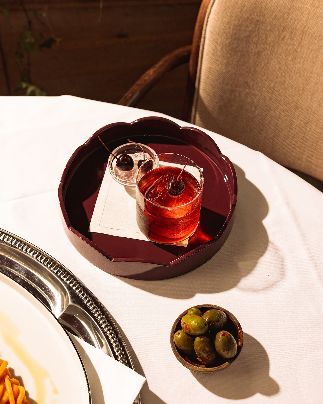 Addison Ross Cherry collection styled at Nipotina for the La Lunga Estate residency