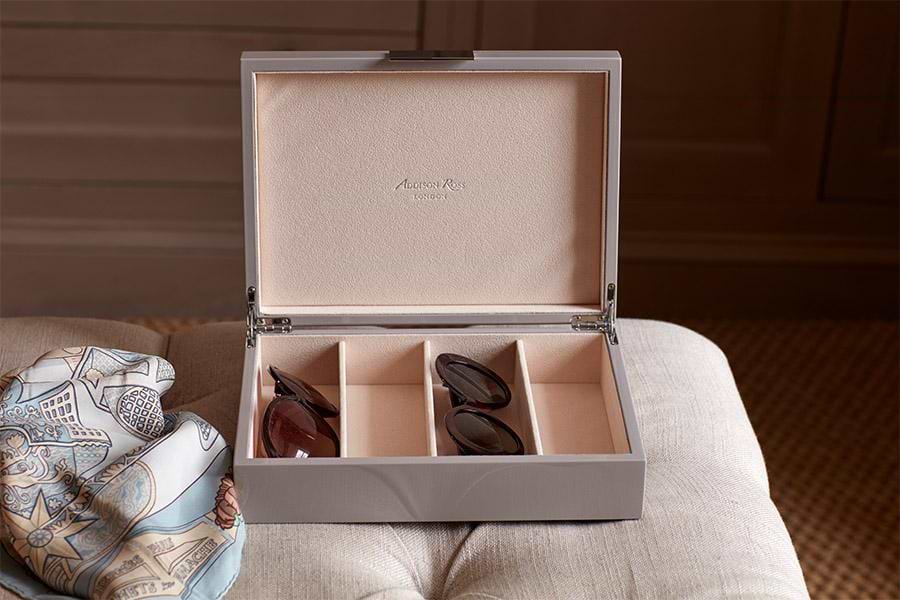 Large Glasses Box with Silver