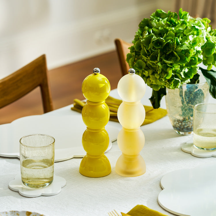 Yellow Salt & Pepper Mills