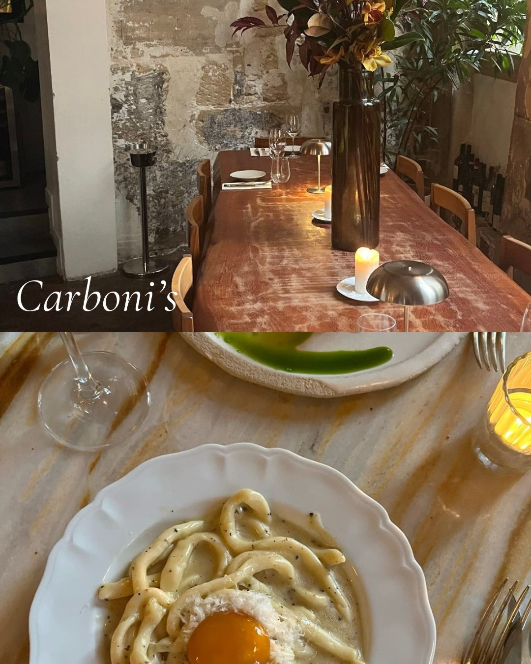 Sarah and David's Favourite Places to Eat in New York and Paris