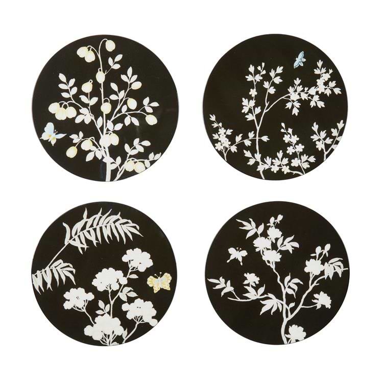 Black Chinoiserie podmetači - set od 4 komada - ograničeno izdanje
