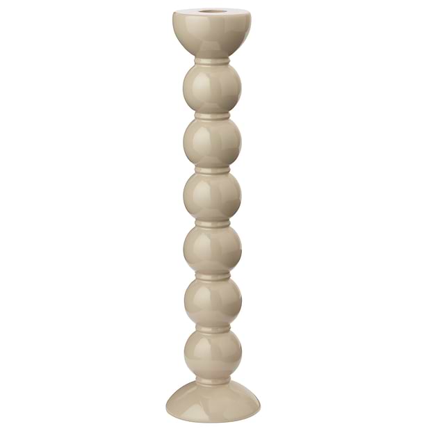 Extra hoher Salbei-Spulen-Kerzenständer – 33 cm