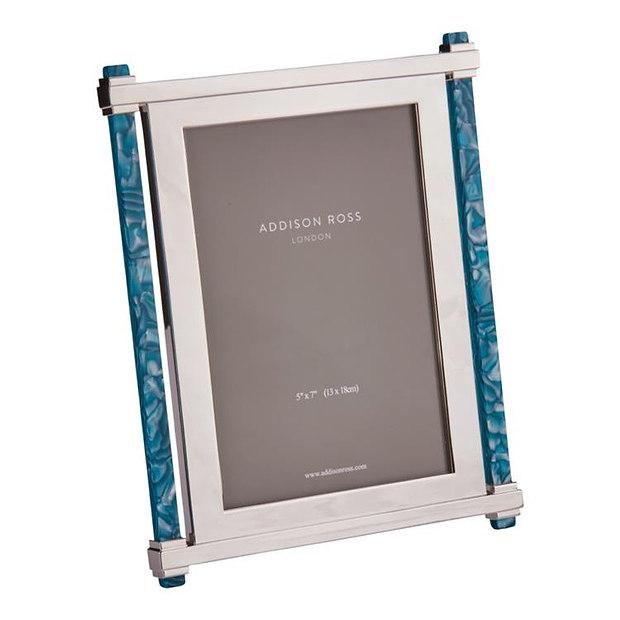 Emerald & Silver Acrylic Photo Frame