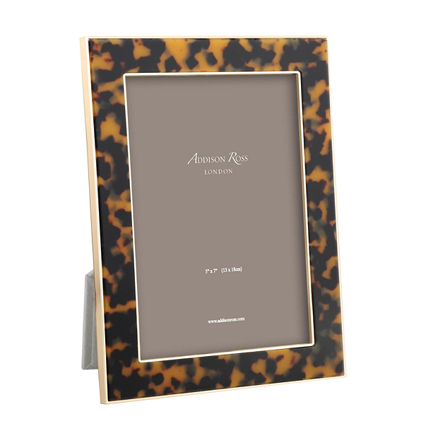 Tortoiseshell & Gold Photo Frame