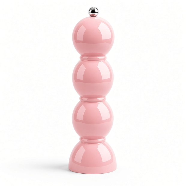 Pink Bobbin Salt or Pepper Mill