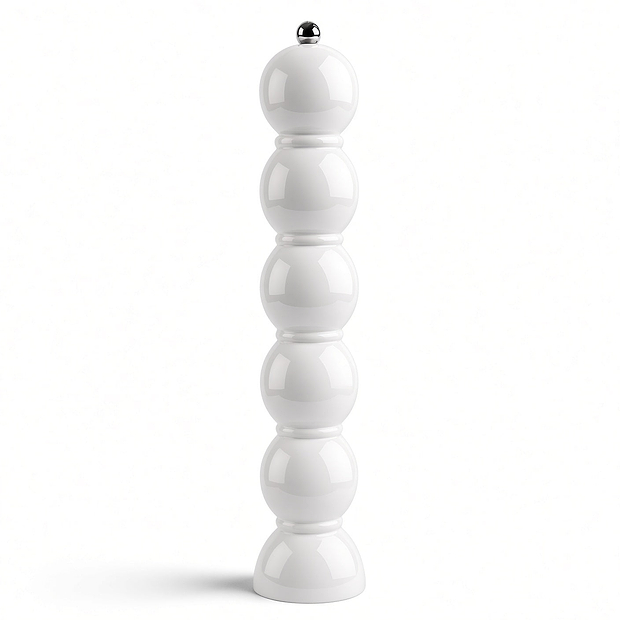 White Grande Salt & Pepper Mill