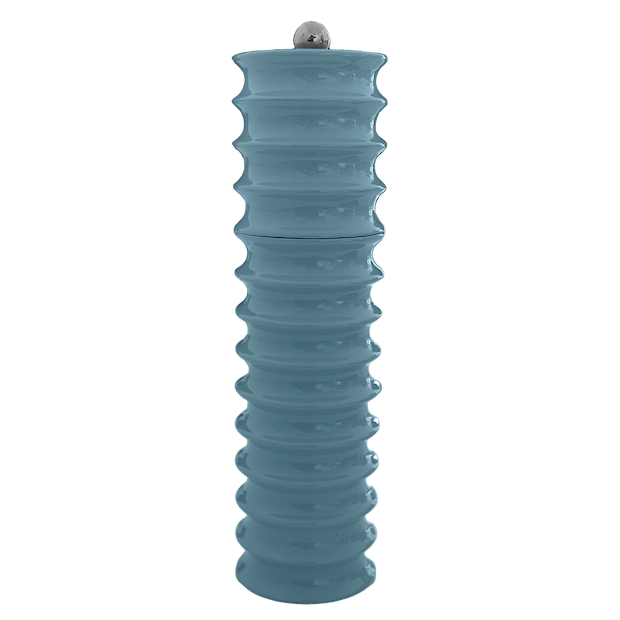Chambray Twister Salt and Pepper Mill