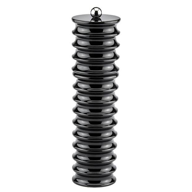Black Twister Salt or Pepper Mill