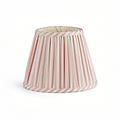 Pink Striped Lampshade - 16cm
