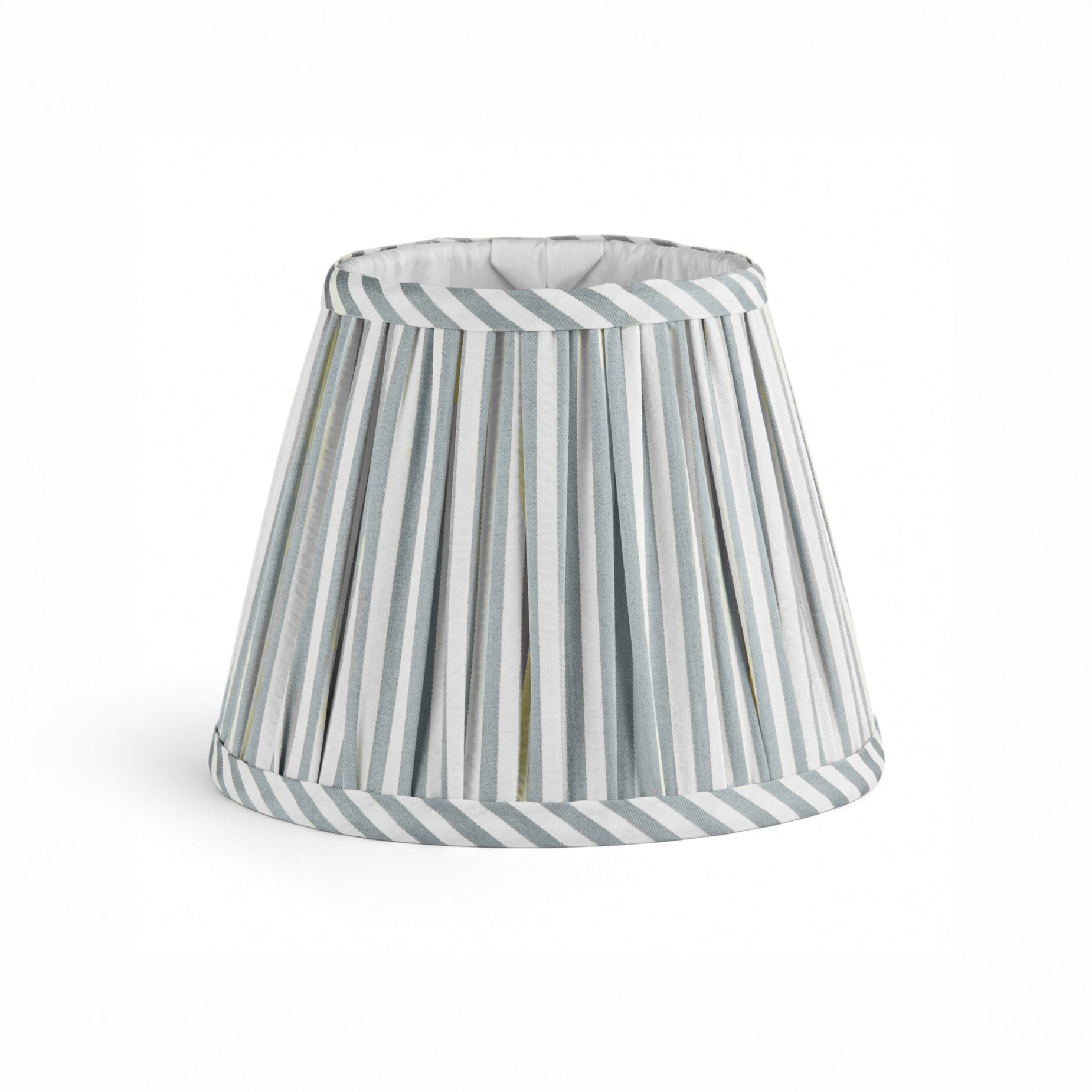 Chambray Striped Lampshade - 16cm