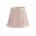 Abat-jour festonné rose clair - 16cm