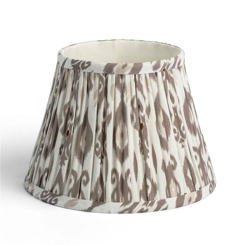 Ikat Empire Mink & Cappuccino Lampshade - 25cm