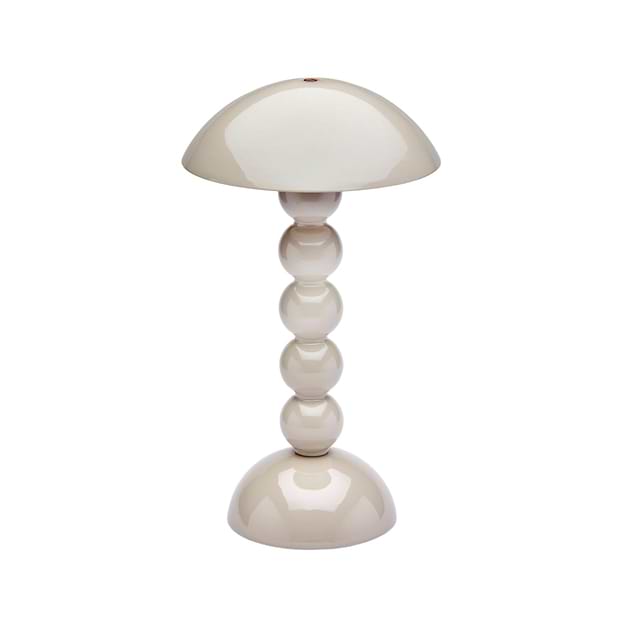 Wiederaufladbare Bobbin-LED-Lampe aus wassermelonenfarbenem Lack
